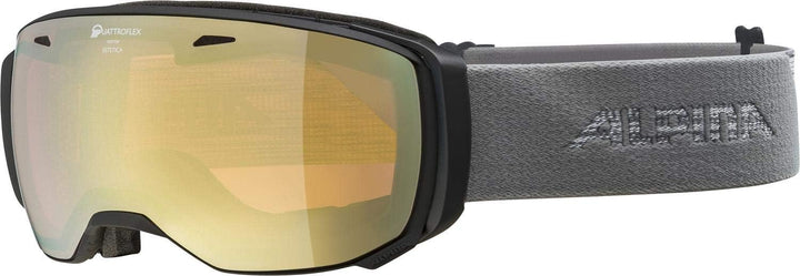 ALPINA ESTETICA Q - Verspiegelte, Kontrastverstärkende & Polarisierte OTG Skibrille Mit 100% UV-Schu