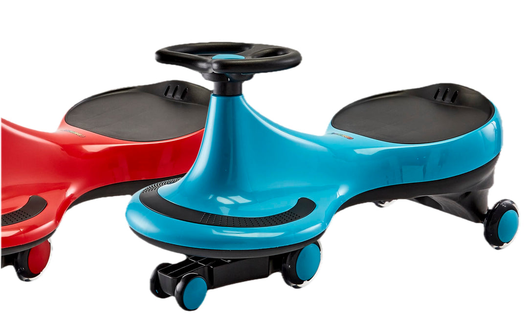 Rutschauto Swingcar Kinderfahrzeug Indoor & Outdoor geeignet Wackelauto Rutscher mit LED Rädern GRAV