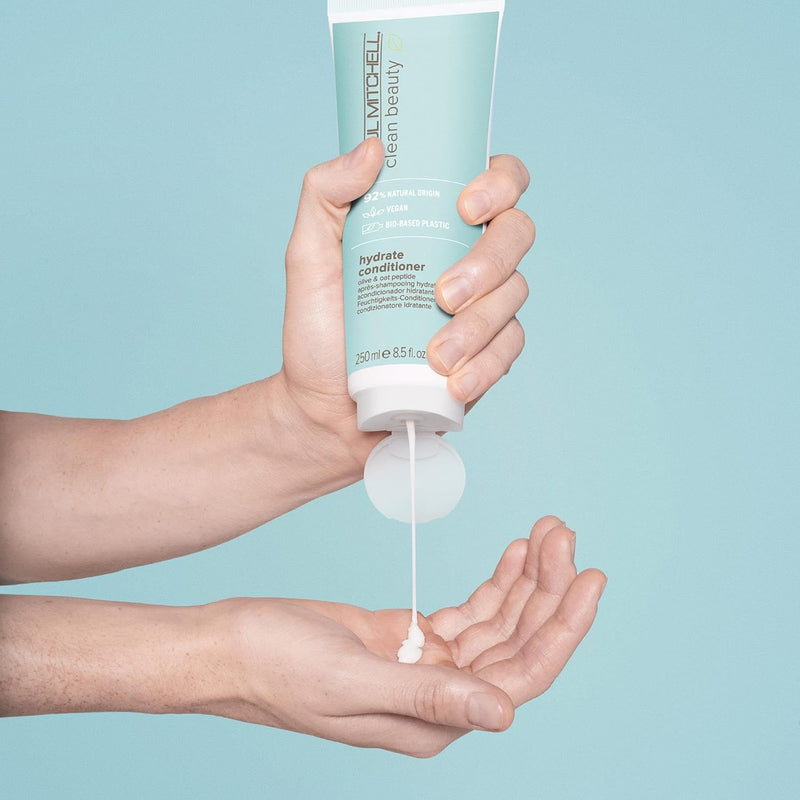 Paul Mitchell Clean Beauty Hydrate Conditioner – Haar-Spülung mit Oliven-Öl, reichhaltige Pflege und