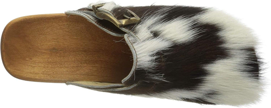 Woody Lukas Herren Clogs, 49 EU Mehrfarbig Natur