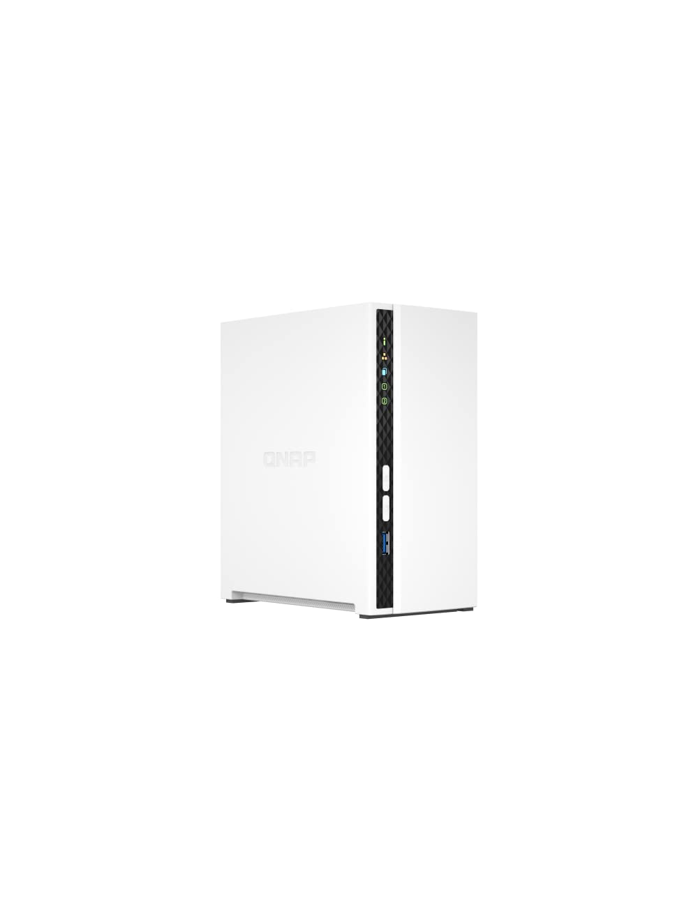 QNAP TS-233-US 2 Bay Günstiger Desktop NAS mit ARM Cortex-A55 Quad-Core-Prozessor und 2GB DDR4 RAM (