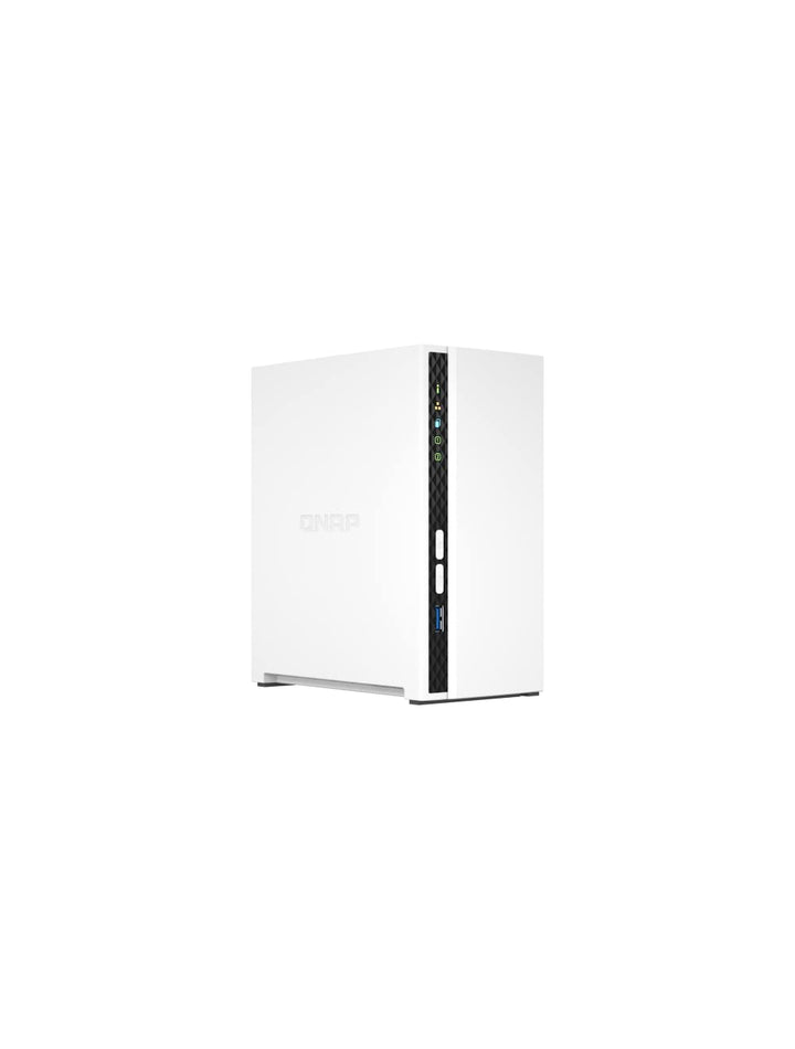 QNAP TS-233-US 2 Bay Günstiger Desktop NAS mit ARM Cortex-A55 Quad-Core-Prozessor und 2GB DDR4 RAM (