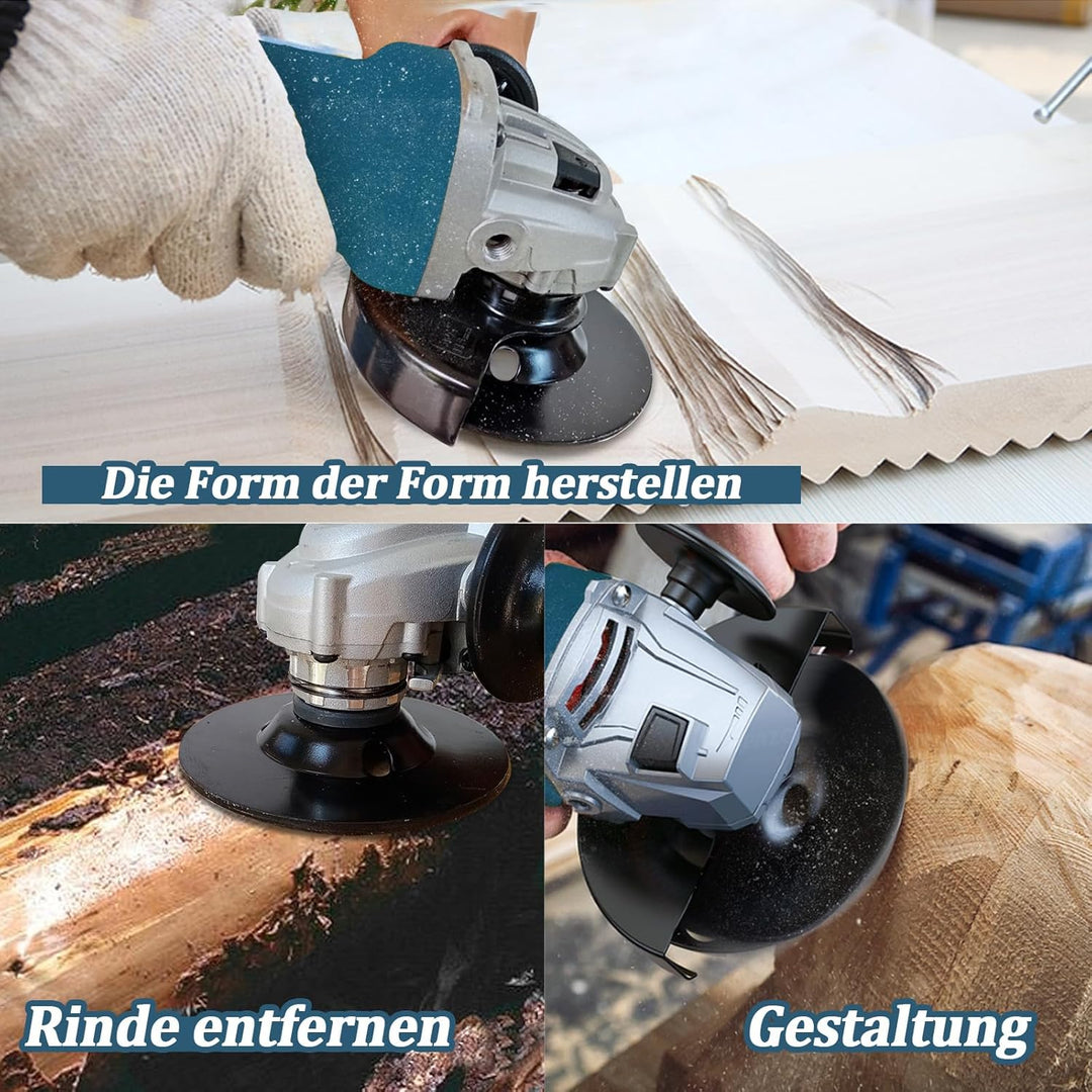 OBA Holz schleifscheibe für winkelschleifer 115mm Holzschnitzscheibe frässcheibe,Wolframcarbid HolzS