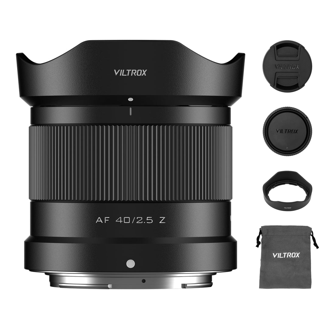 VILTROX 40mm F2.5 f/2.5 AF-Objektiv für Nikon Z-Mount, Weitwinkel-Vollformat-Autofokusobjektiv, komp
