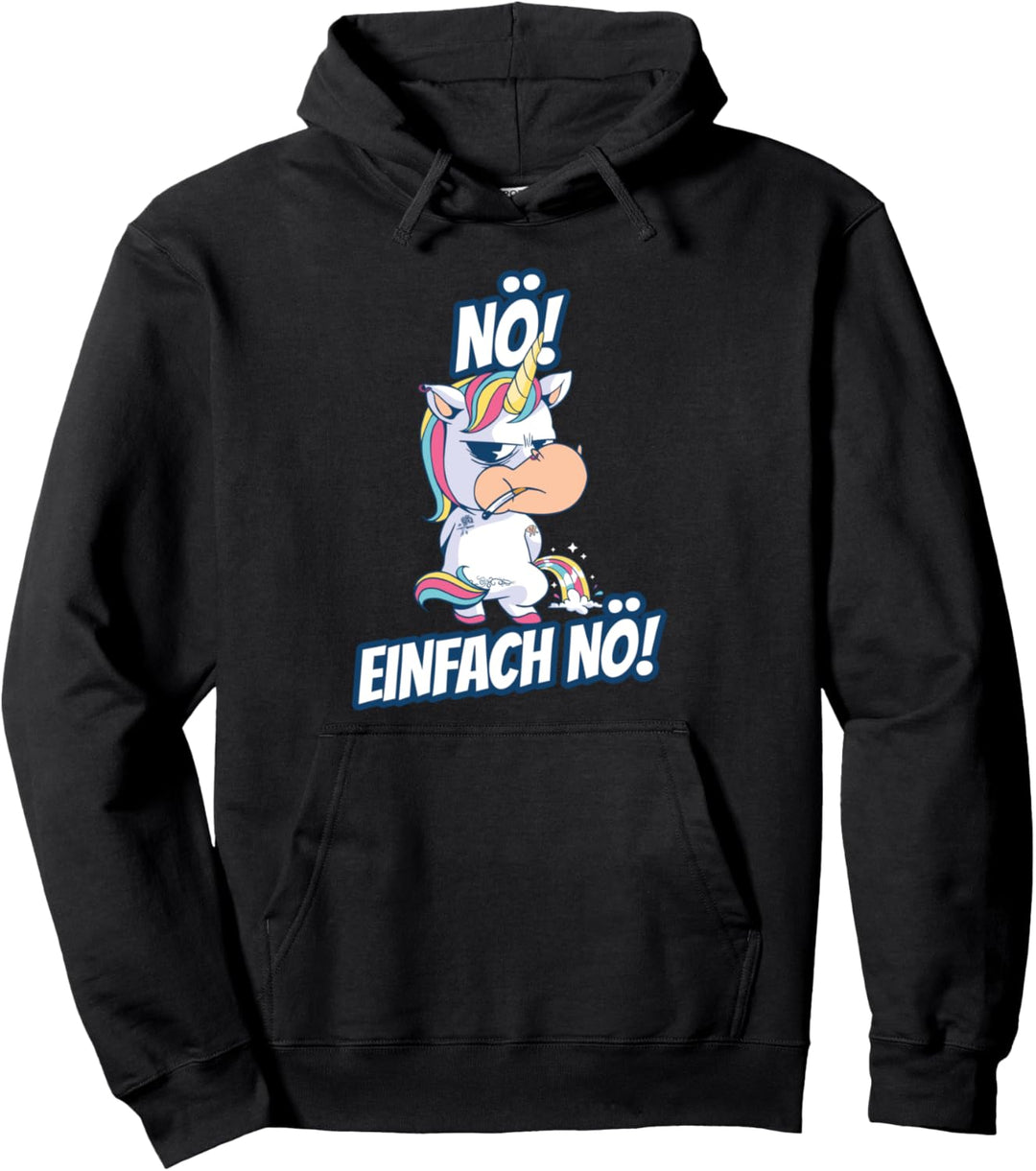 Nö Einfach Nö - Einhorn Pullover Hoodie
