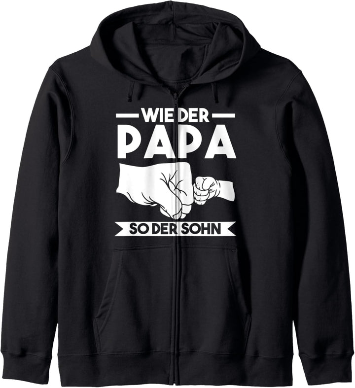 Wie der Papa so der Sohn Kapuzenjacke