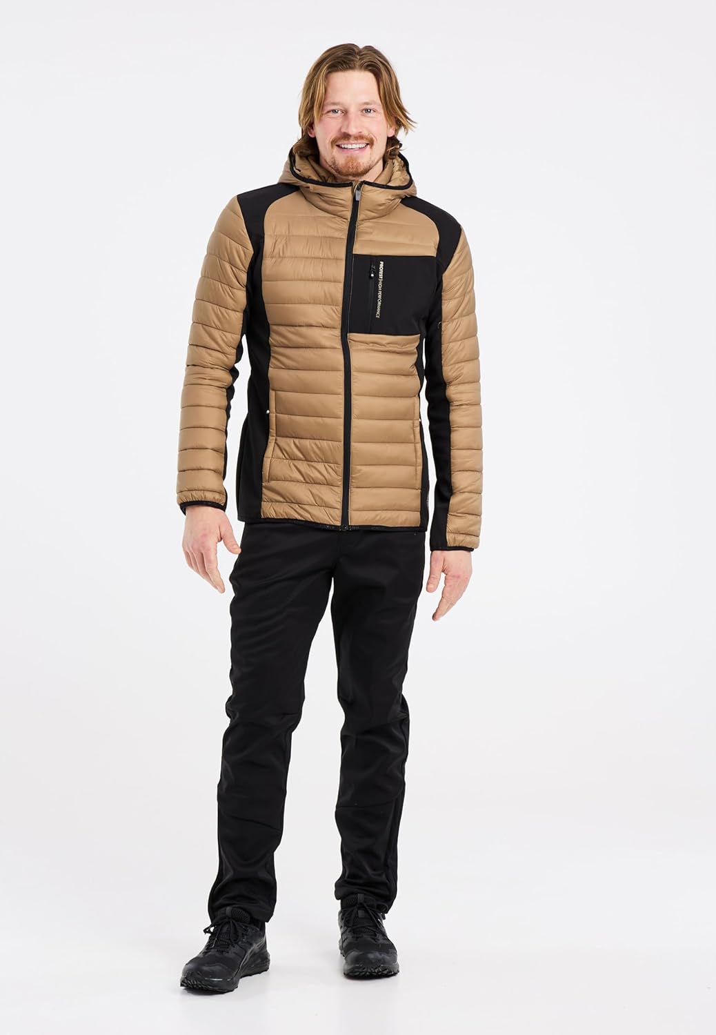 Protest Herren Oberbekleidungsjacke LETTON M Sandy Brown, M Sandy Brown