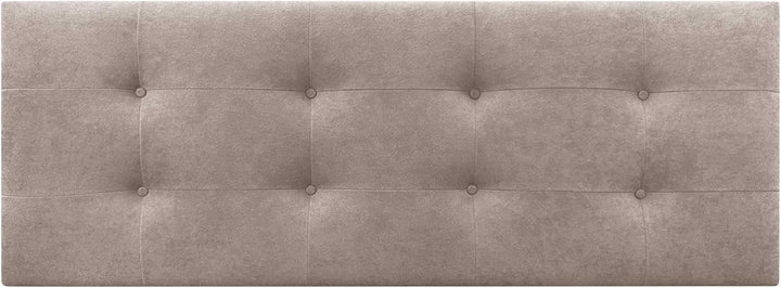 DHOME Kopfteil, gepolstertes Bett Kopfteil 8cm dick. Gepolstertes Kopfteil ACUALINE Stoff und Kunstl