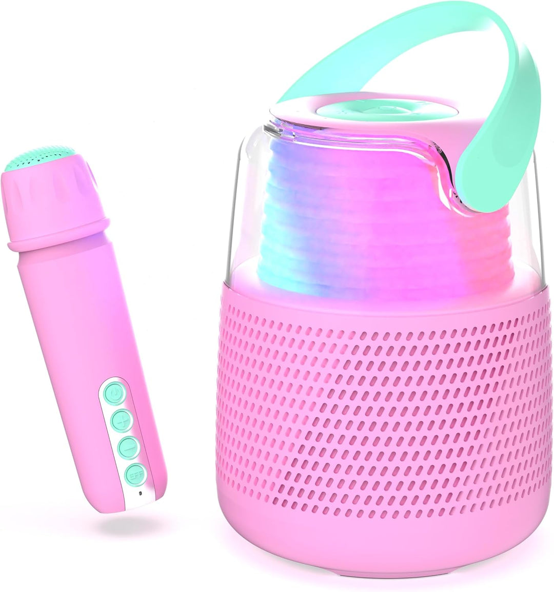 Mobility ON Board - Lautsprecher & Karaoke KS-80 - Rose Pink, Pink