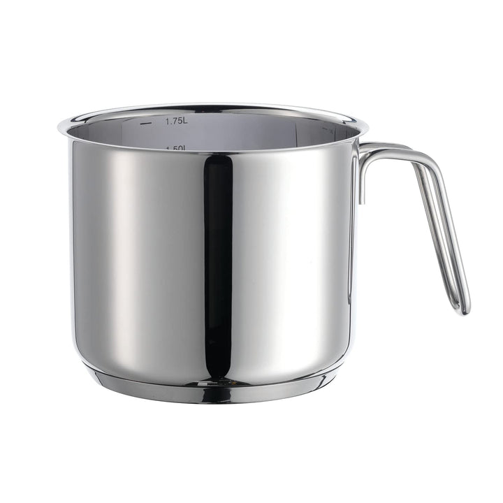Mäser, Serie Varuna, Milchtopf 14 cm, Topf aus Edelstahl, induktionsgeeignet, spülmaschinengeeignet