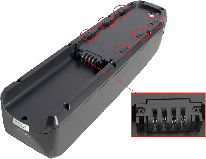 PowerSmart Batterie 10,4Ah 36V Li-ion Akku ZZ981004 Ersatz für Prophete Graveler Big and Fast