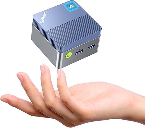 GMKtec Mini-PC N97 mit with Windows 11 Pro, G5 Micro-Desktop-Computer, Intel Alder Lake N97 der 12.