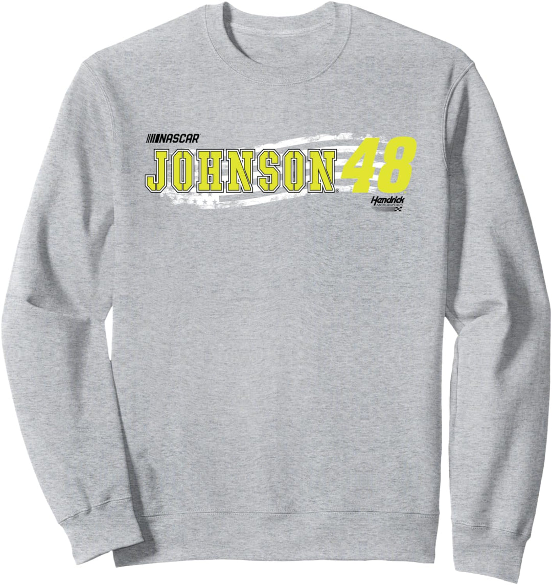 NASCAR - Jimmie Johnson - Waving Flag Sweatshirt
