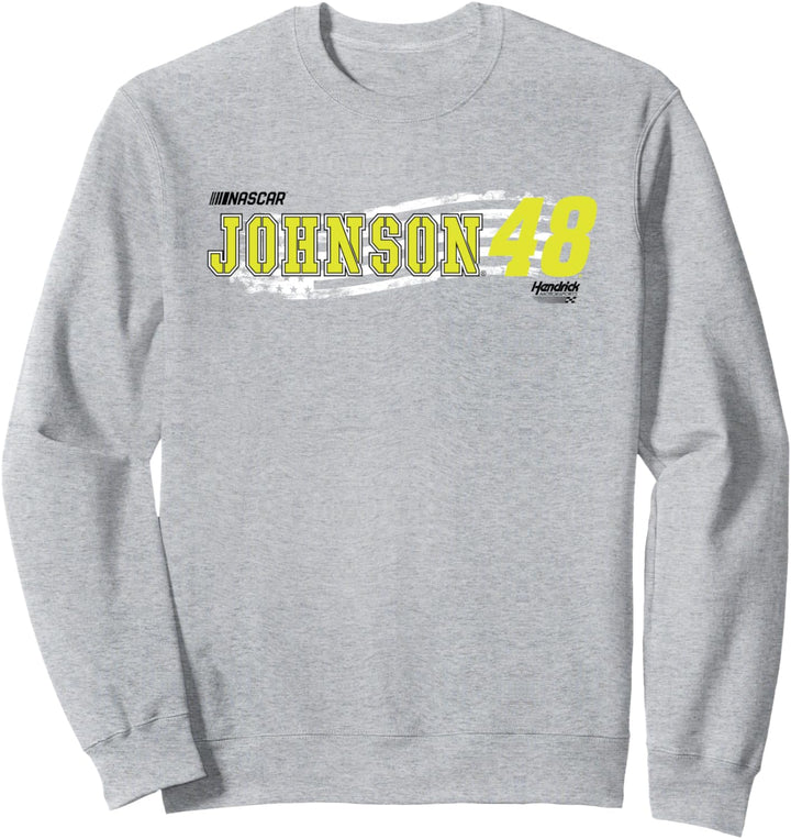 NASCAR - Jimmie Johnson - Waving Flag Sweatshirt