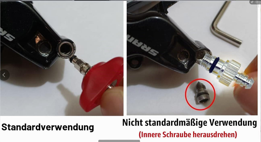 CYCEARTH Fahrrad Bremse DOT Öl Bleed Kit für Avid Sram Code 5 Code R Juicy Ultimate Elixir Formula H