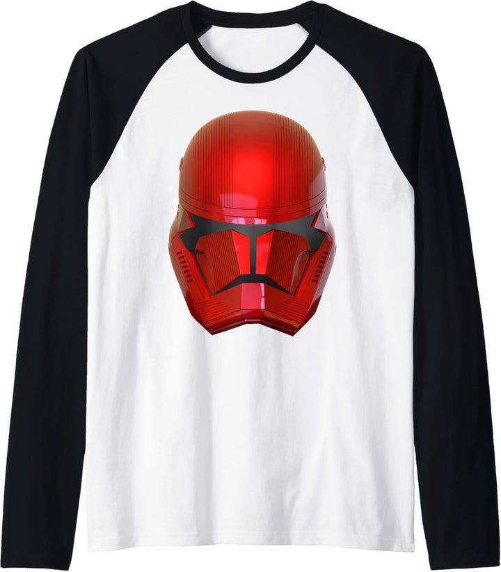 Star Wars The Rise of Skywalker Sith Trooper Helmet Raglan
