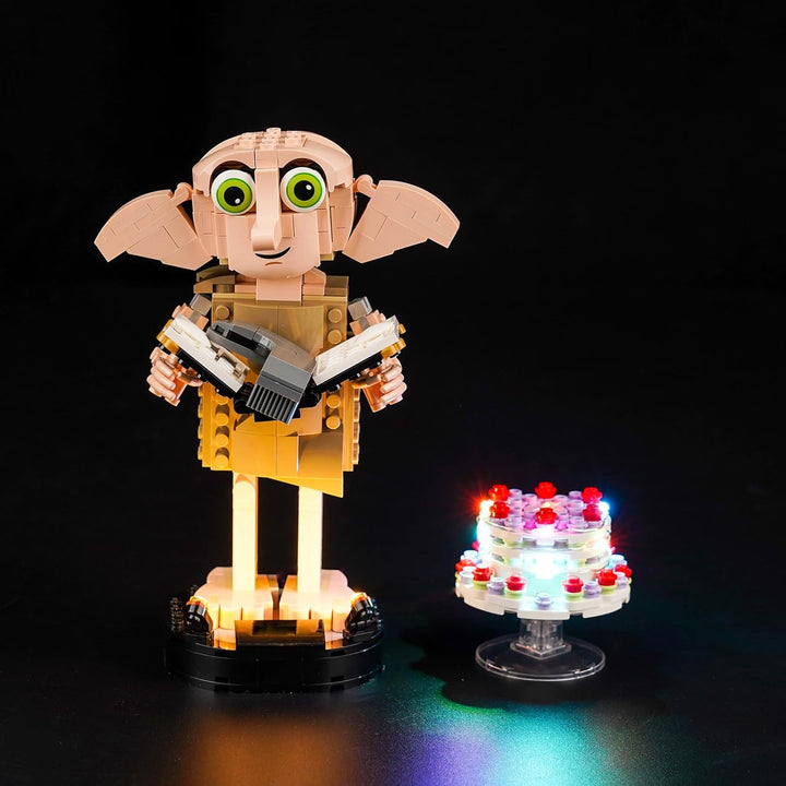 BrickBling Led Licht Set Kompatibel mit Lego Dobby The House-Elf (Kein Lego), Dekorationsbeleuchtung
