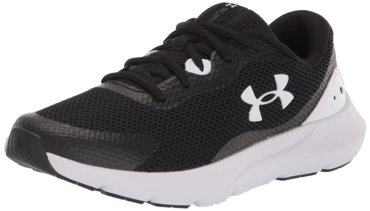 Under Armour Jungen Boys' Grade School Ua Surge 3 Running Shoes Visual Cushioning 36.5 EU Black Whit