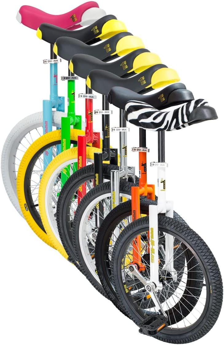 QU-AX Luxus Einrad Einheitsgrösse Single Schwarz, Einheitsgrösse Single Schwarz