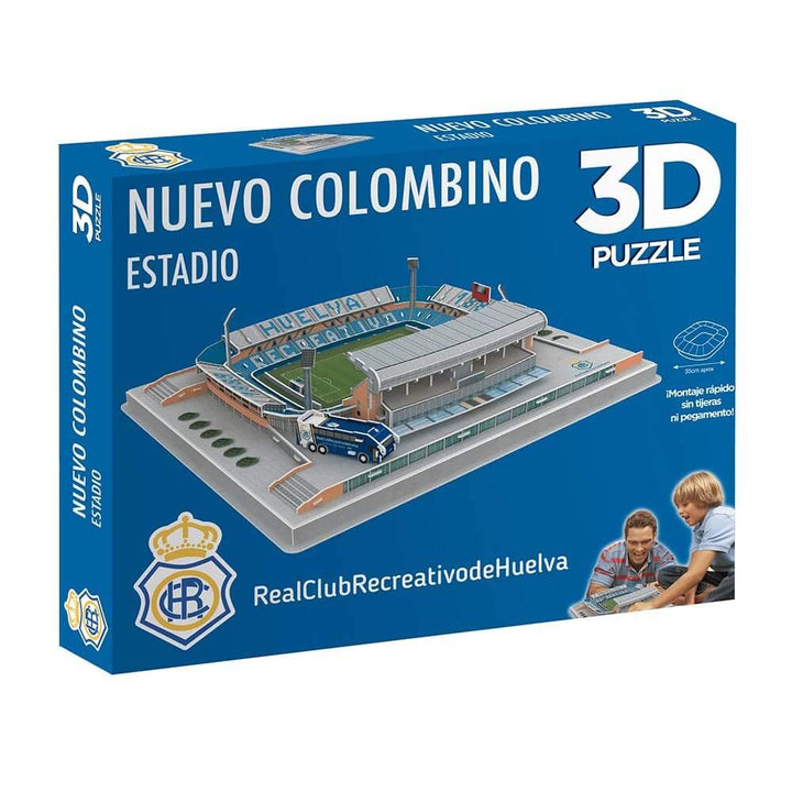 Eleven Force 610179 Puzzle Stadion 3D Neu Kolumbio (Recre) National Soccer Club Sammelfigur, bunt, T