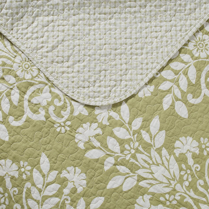 Laura Ashley Home – Queen-Bettwäsche-Set, wendbare Baumwoll-Bettwäsche mit passenden Kissenbezügen,
