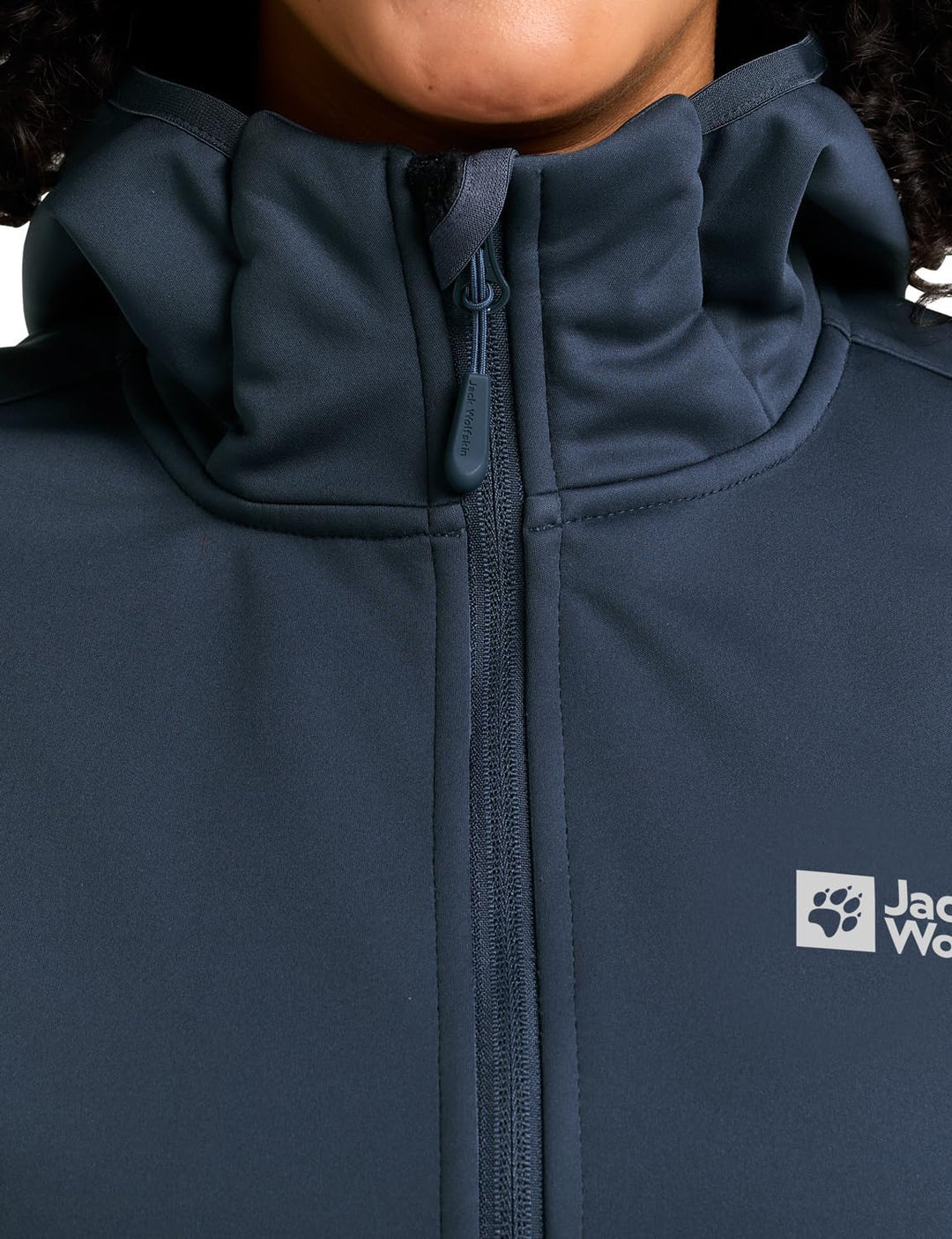 Jack Wolfskin Damen Windhain Hoody W Softshelljacke XS midnight sky, XS midnight sky
