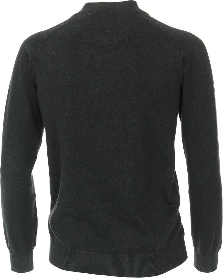 CASAMODA Strickjacke Uni, S Grau