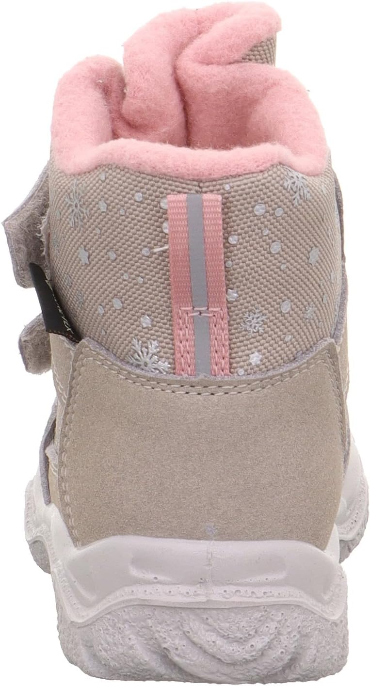 Superfit Mädchen Husky1 Warm Gefütterte Gore-tex Schneestiefel 19 EU Beige Rosa 4000, 19 EU Beige Ro