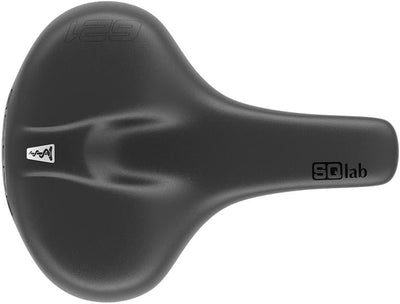 SQlab Unisex – Erwachsene 621 M-d Active 2.1 Fahrradsattel 21 cm Schwarz, 21 cm Schwarz