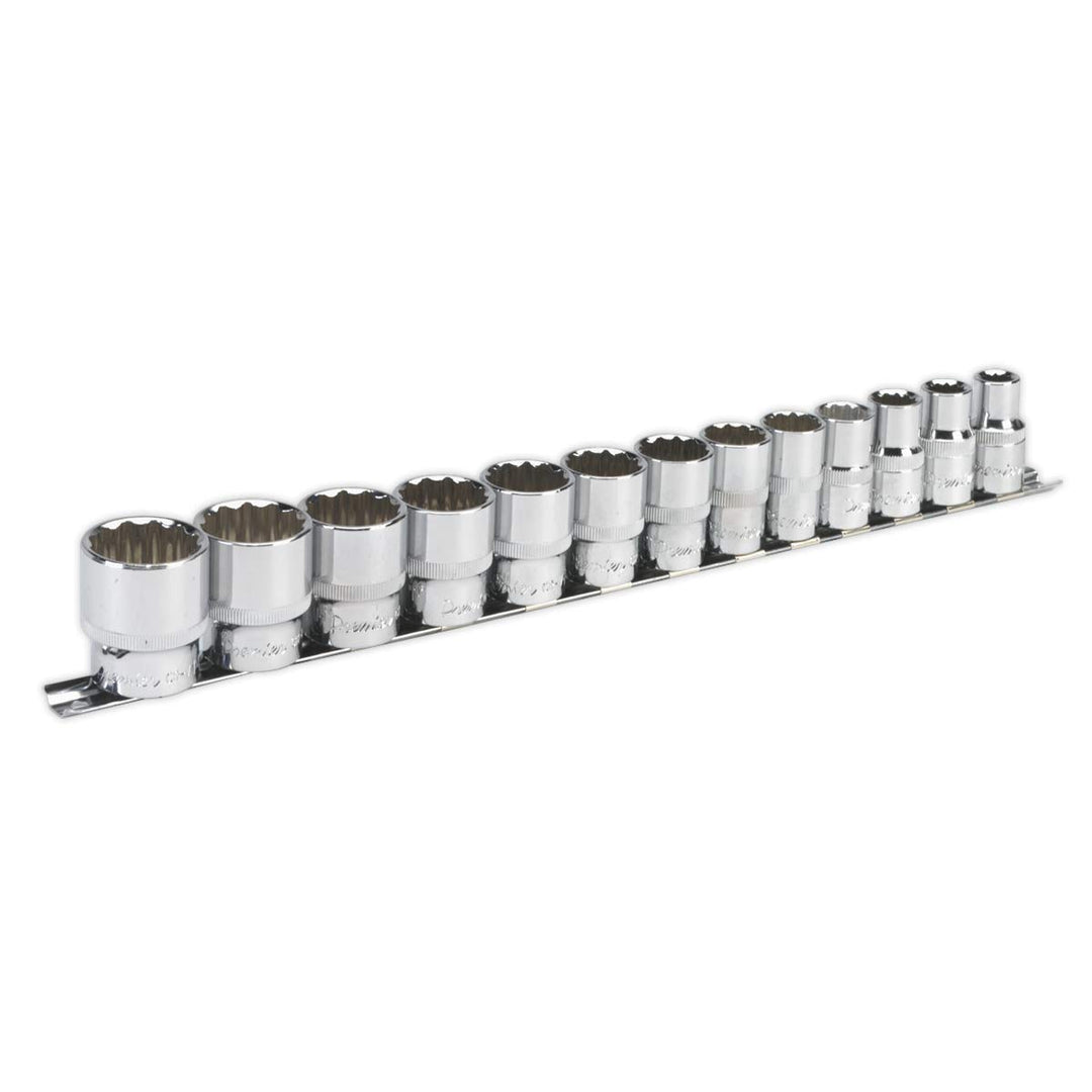Socket Set 13pc 1/2"Sq Drive 12pt WallDrive® Imperial