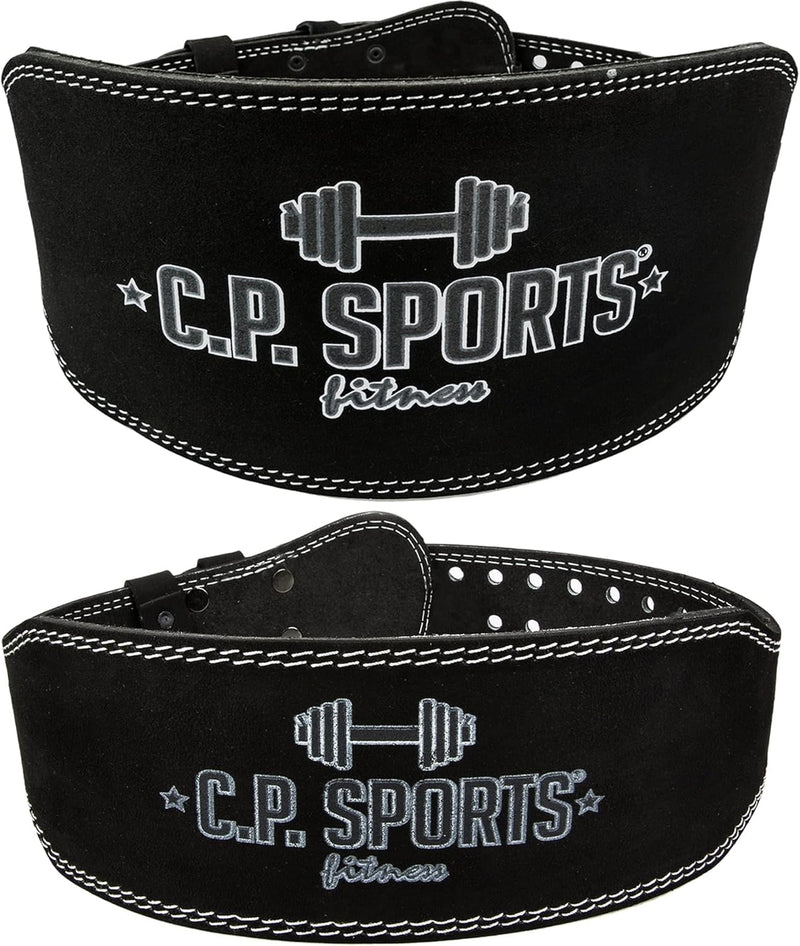 C.P. Sports Trainingsgürtel/Gewichtheber Gürtel Leder | standard oder extra breit | Herren & Damen |