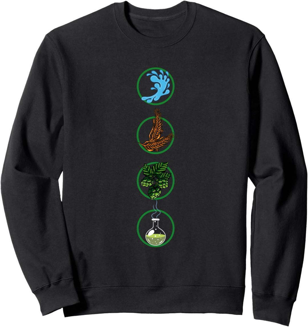 Hobbybrauen Bierbrauer - Craft Beer Home Brewing Sweatshirt