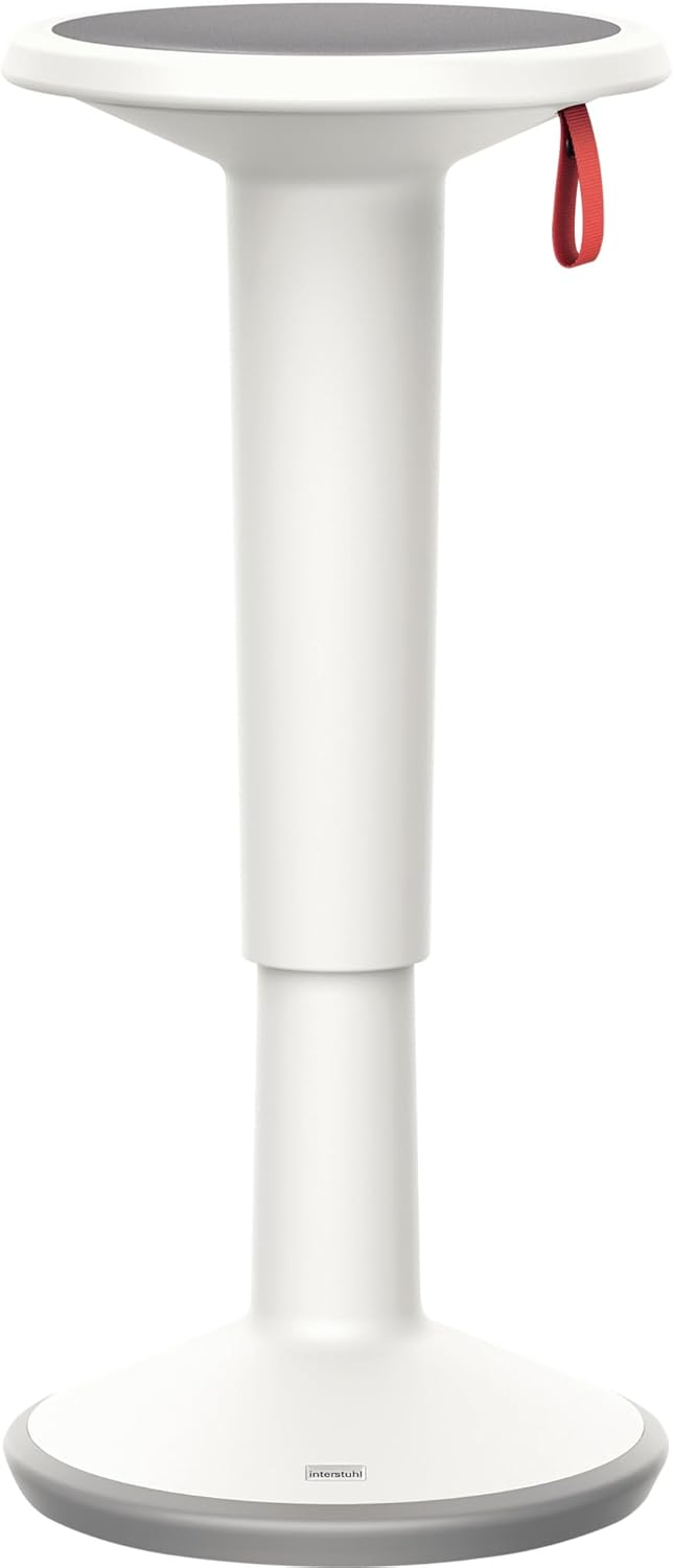 INTERSTUHL Hocker UPis1 110U Grau-weiss, Grau-weiss