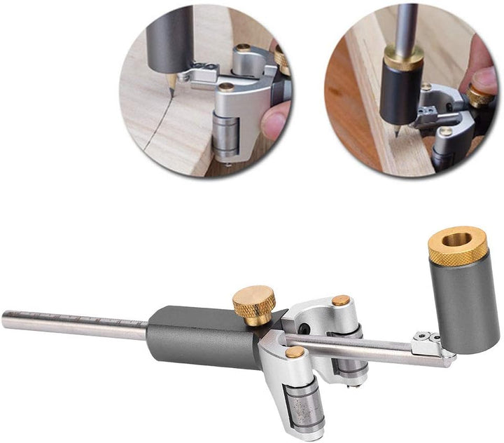 Linear Arc Scriber Tool Dual-Purpose Marking Tool Holzbearbeitung 0-13 mm Anreisswerkzeug für Holzke