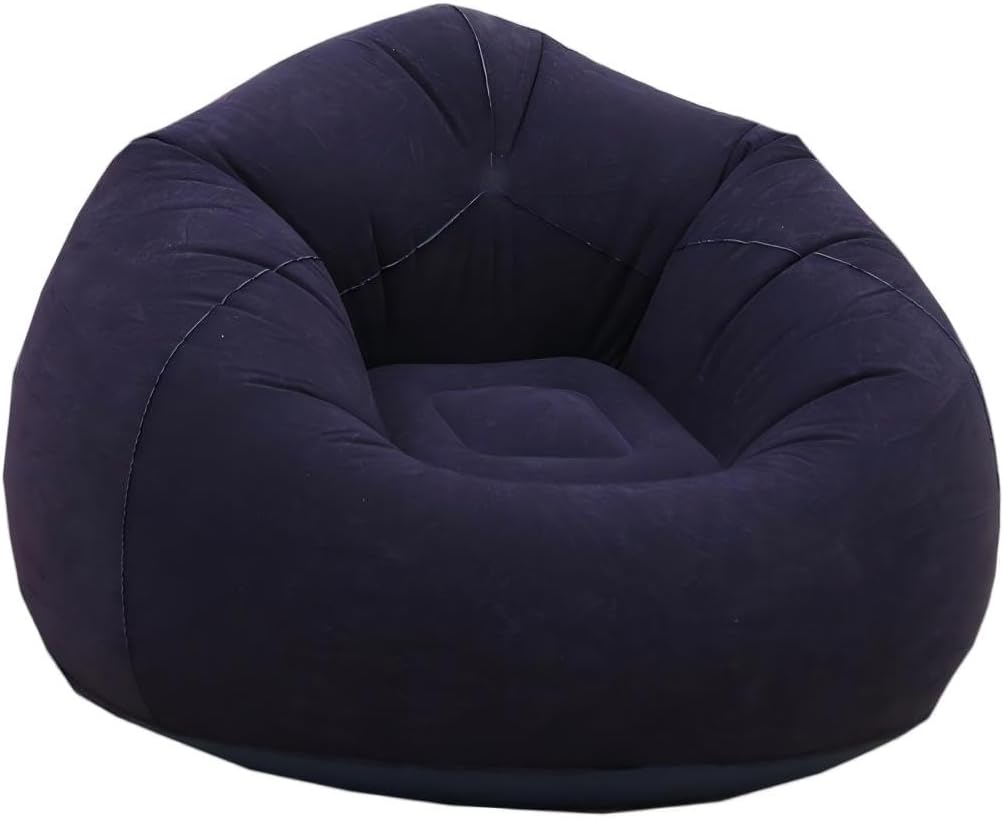 Aufblasbarer Sitzsack - 103x60cm Aufblasbares Sofa, Aufblasbarer Outdoor|Indoor-Sessel, Wohnzimmer L