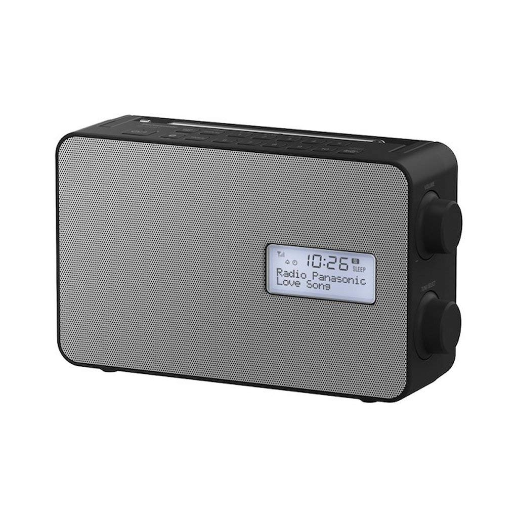 Panasonic RF-D30BTEG-K DAB+ FM-Radio, Bluetooth, IPX4, Küchentimer, Aufladen des Smartphones über US