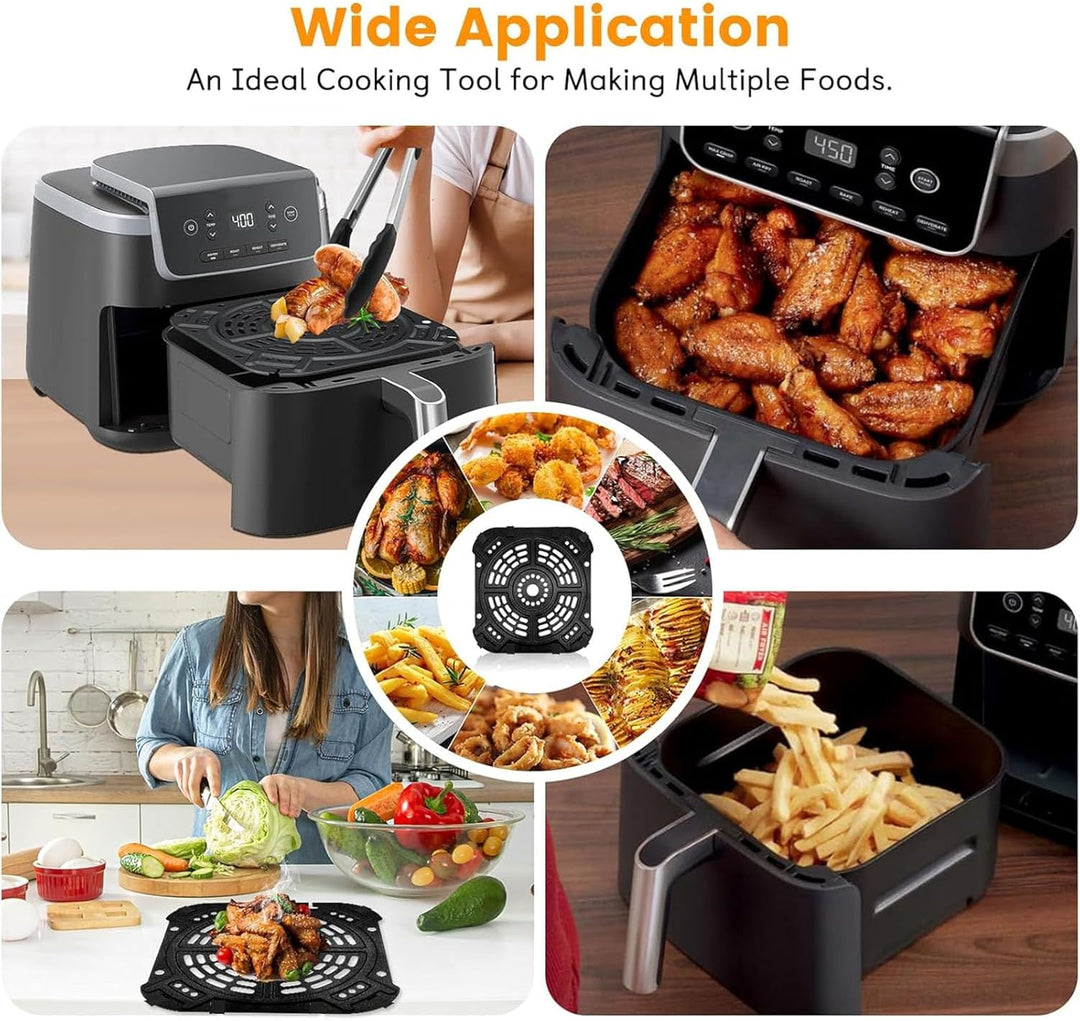 GWBSXM Air Fryer Grill Platte für Ninja AF181 Air Fryer Pro XL 6-in-1 6,5 QT, 8,5 '' × 8,0 '' Air Fr