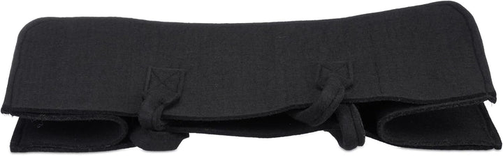 Relaxdays 2X Kaminholztasche, faltbar, flexibel, Griff, 27 Liter, Filz, Aufbewahrungskorb, HxBxT: 25