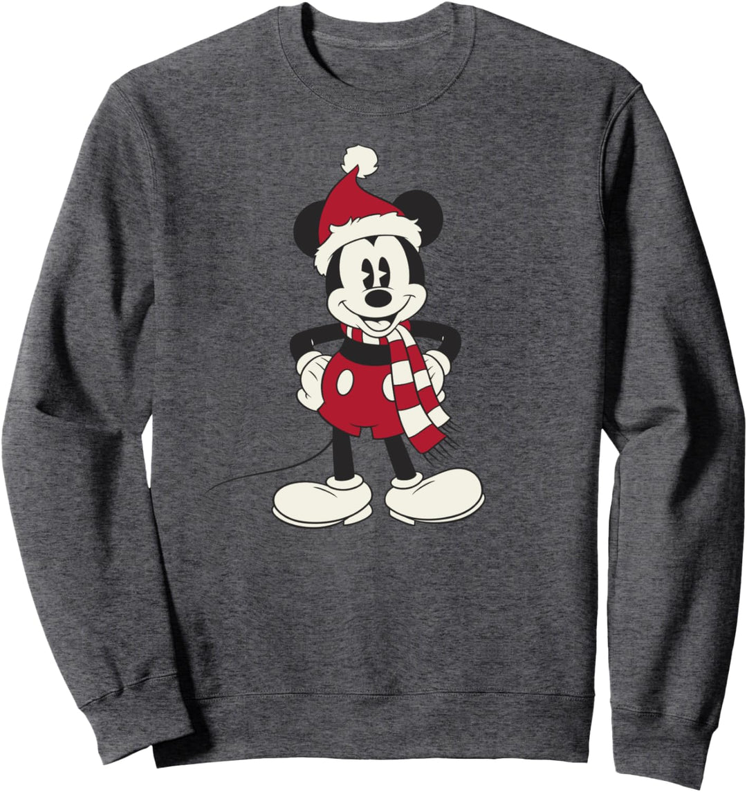 Disney Mickey And Friends Weihnachten Mickey Santa Portrait Sweatshirt