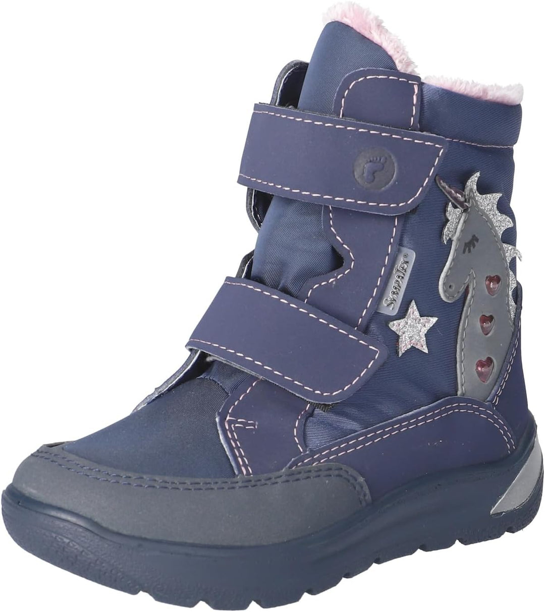 RICOSTA Mädchen Stiefel Annika, Kinder Boots, Weite: Mittel, lose Einlage, Sympatex, Blinklicht 25 E