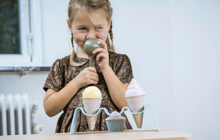 Dantoy - Bio EIS-Set aus Biokunststoff - ab 2 Jahren - Nachhaltiges - 11-teilig - Drinnen & Draussen