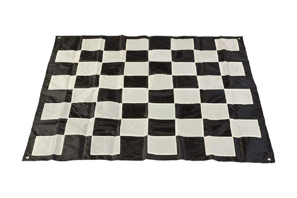 Übergames Garten Schach Matte - passend zu den Garten Schachfiguren von Übergames 140x140cm, 140x140