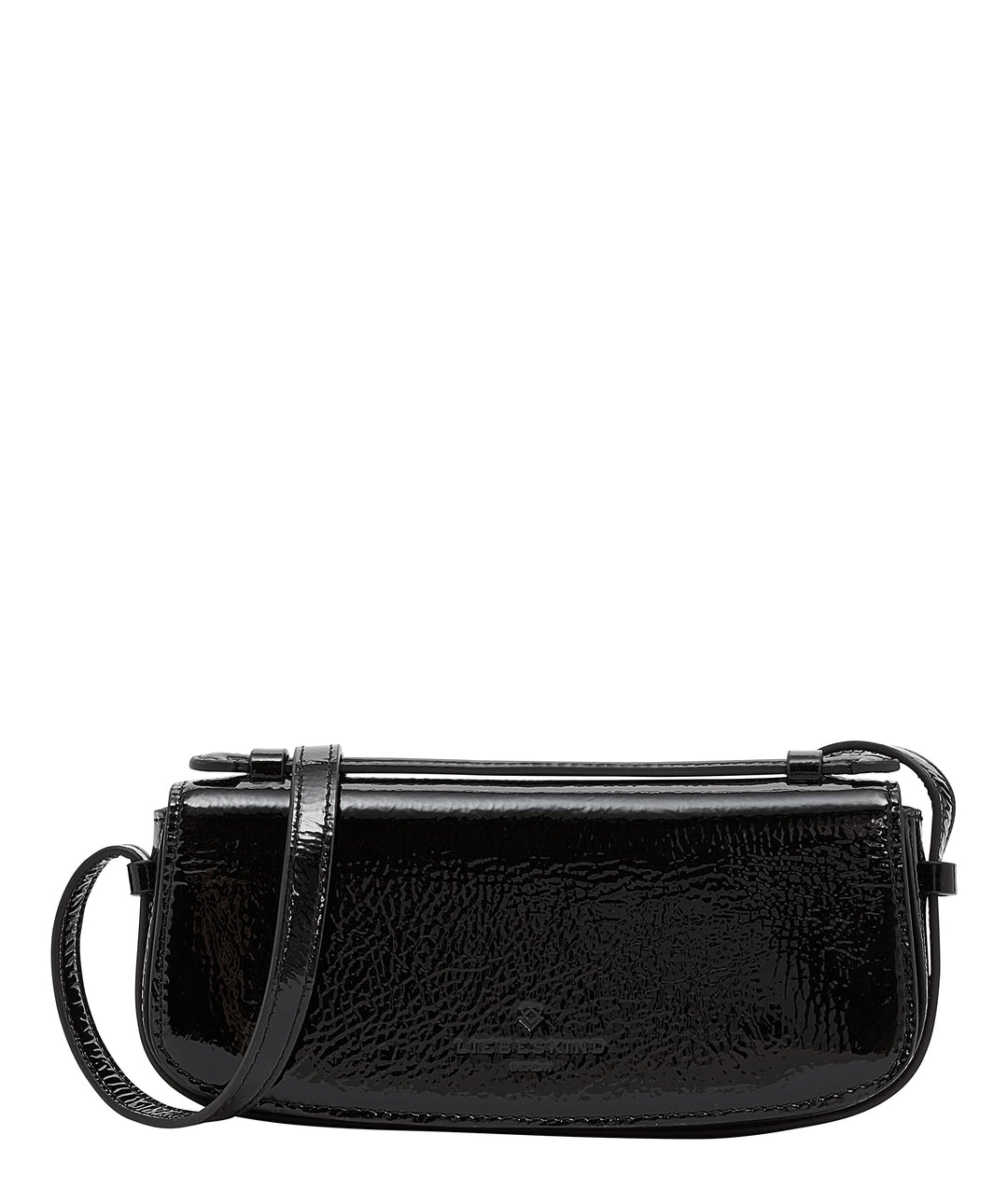 Liebeskind Berlin SADIE NAPLACK Crossbody, Extra Small (HxBxT 10cm x 21cm x 4cm), Black