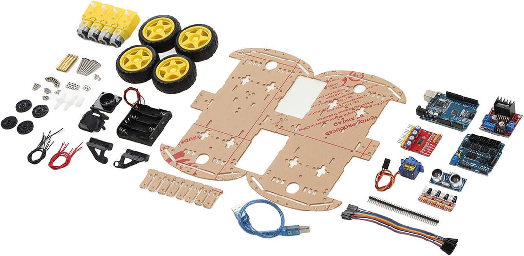 Smart Car Chassis Kit, Smart Robot Car Chassis Kit Tracking Motor Robot Smart Car Plattform für Kind