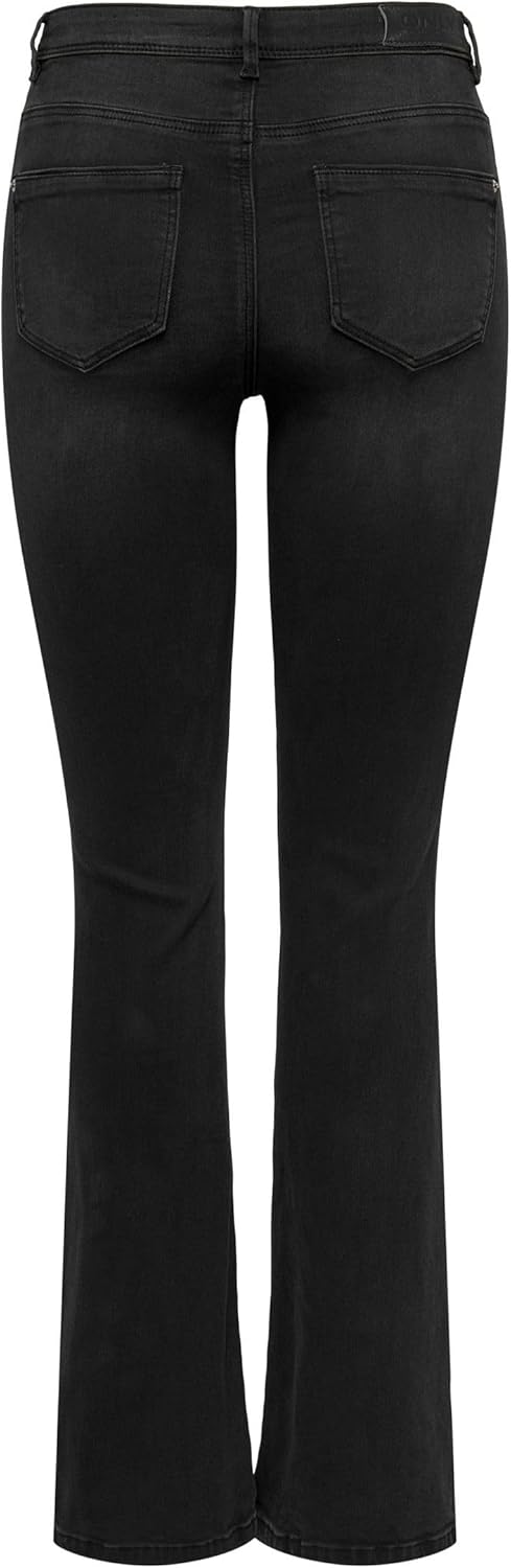 ONLY Female Flared fit Jeans ONLWAUW Hohe Taille Ausgestellt Jeans, XS / 30L