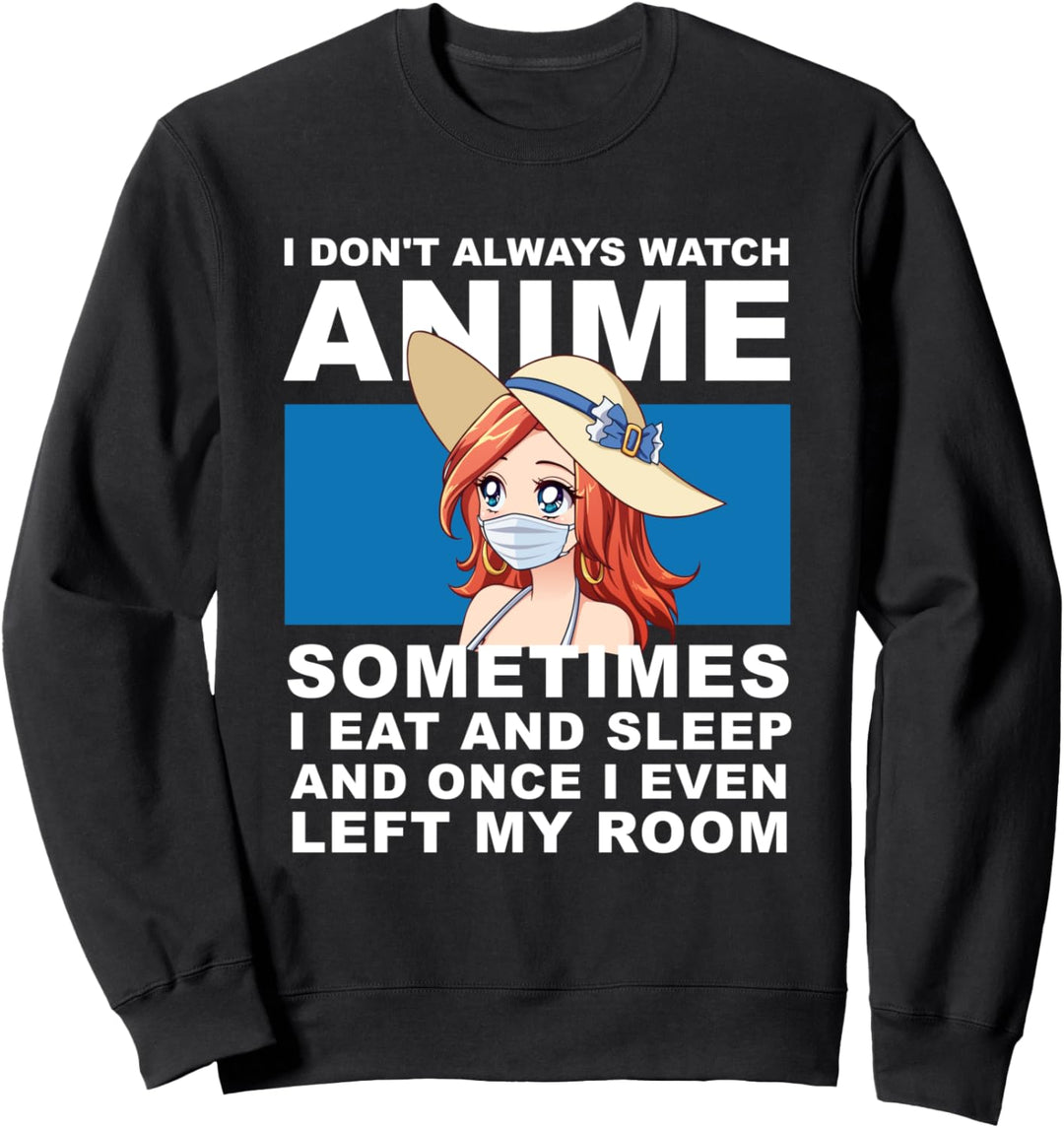 Anime Girl Japanese Otaku Manga Lovers Sweatshirt