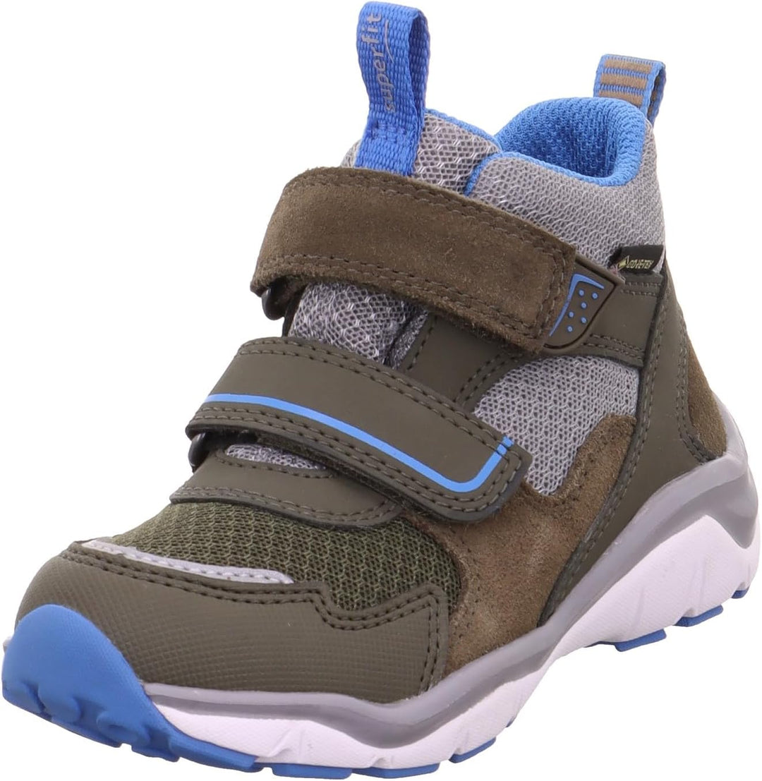 Superfit Jungen SPORT5 leicht gefütterte Gore-Tex Sneaker 34 EU Blau Sepia Grau Oliv, 34 EU Blau Sep