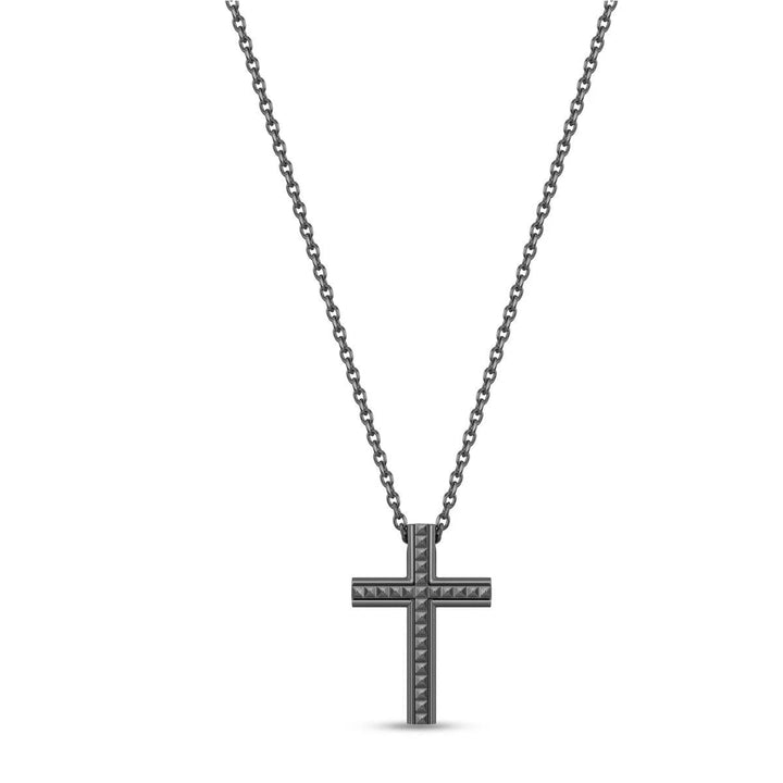 Police Herren-Kette Metall 32022837 Schwarz, Schwarz
