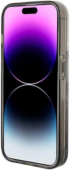KARL LAGERFELD KLHCP15LLKCNSK Hülle für iPhone 15 Pro 6.1" transparent hardcase Liquid Glitter Choup