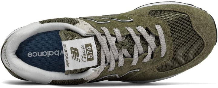 New Balance Men's 574 V2 Evergreen Sneaker 36 EU Olive Night, 36 EU Olive Night